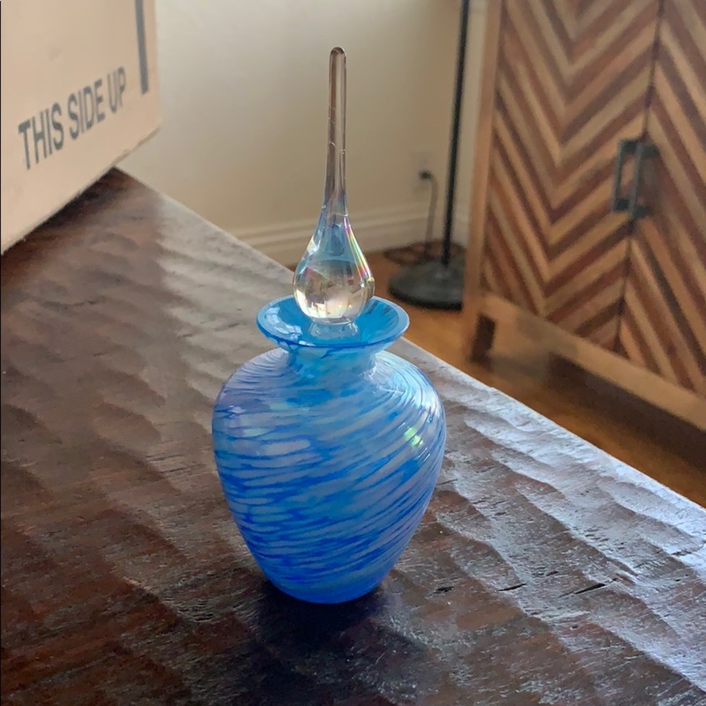 Blue glass
